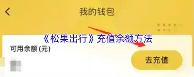 松果出行充值
