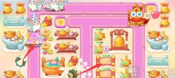 保卫萝卜4在中间