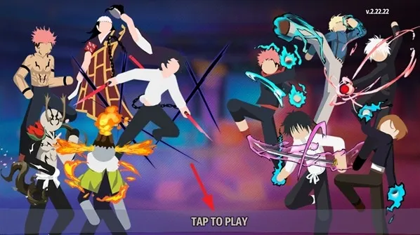 火柴人咒术回战普攻