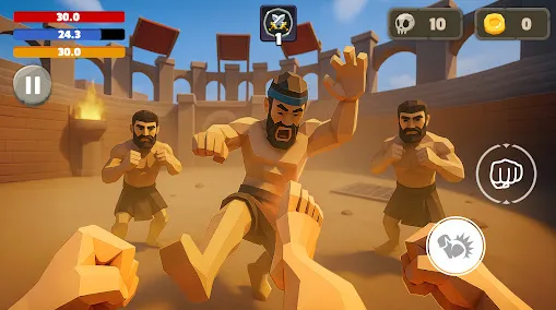 角斗士模拟器竞技场战争手游截图4
