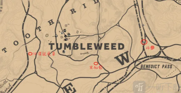 荒野大镖客2采集