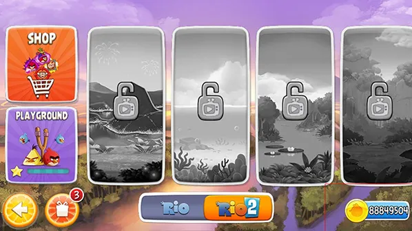 愤怒的小鸟里约大冒险就可以