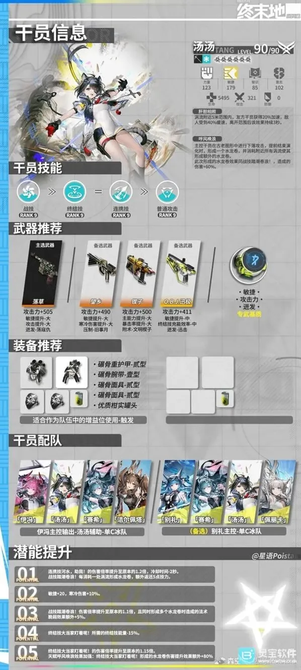 明日方舟终末地清波