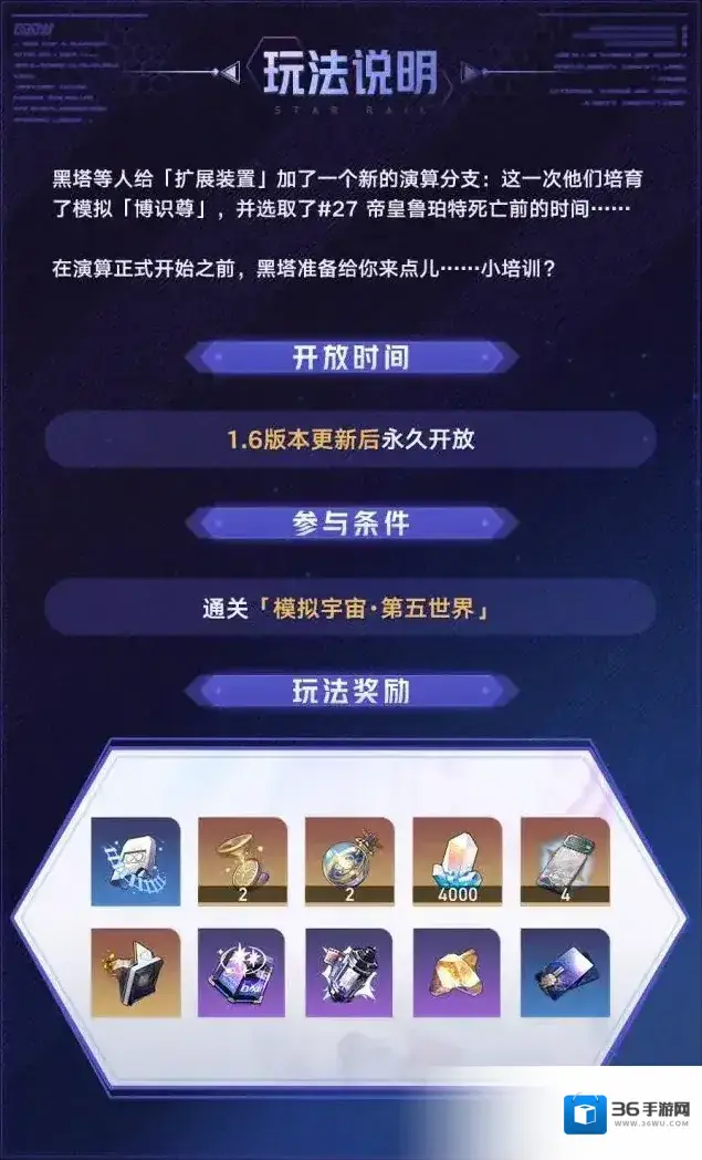 崩坏星穹铁道模拟宇宙