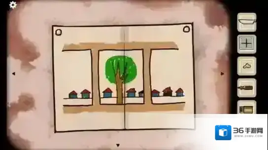 逃离方块：生日怎么画树