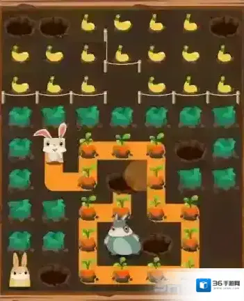 兔子复仇记兔子洞里70关怎么过 第三章第70关三星图文攻略