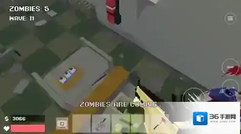 像素战斗僵尸突袭地图