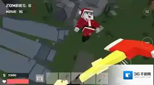 像素战斗僵尸突袭卡点