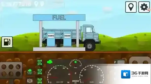 迷你卡车司机驾驶