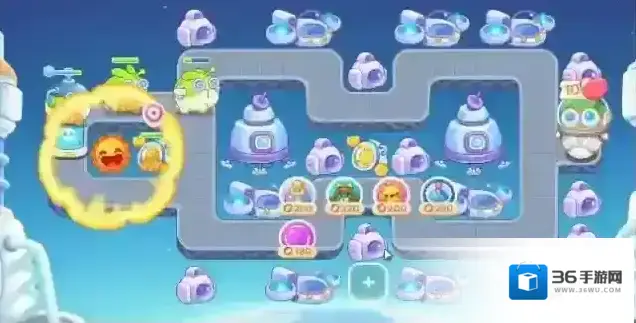 保卫萝卜4太空穿越第49关满星攻略