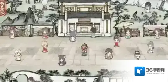 水墨记五福临门