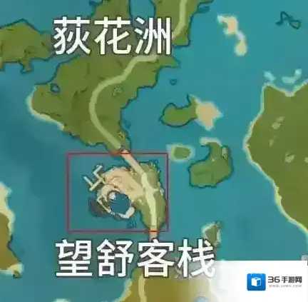 原神望舒外送随缘的铃官位置介绍 第七天路线图攻略