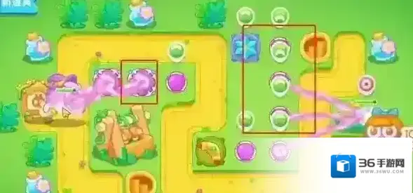 保卫萝卜4在中间