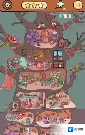 脑洞大侦探树之屋怎么过 树屋寻物三星通关攻略分享