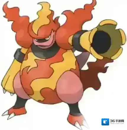 口袋妖怪日月鸭嘴炎兽