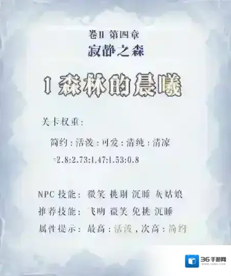 奇迹暖暖第二卷4-1关卡怎么搭配 第二卷4-1高分搭配攻略