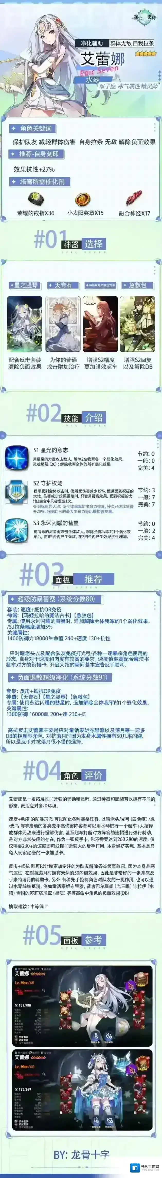 第七史诗旅者的探查 | 5星寒气属性精灵师“艾蕾娜”解析