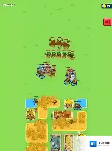 种田与征战士兵