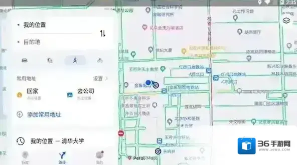 花瓣地图路线