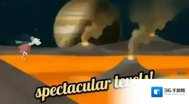 跑酷老奶奶关卡