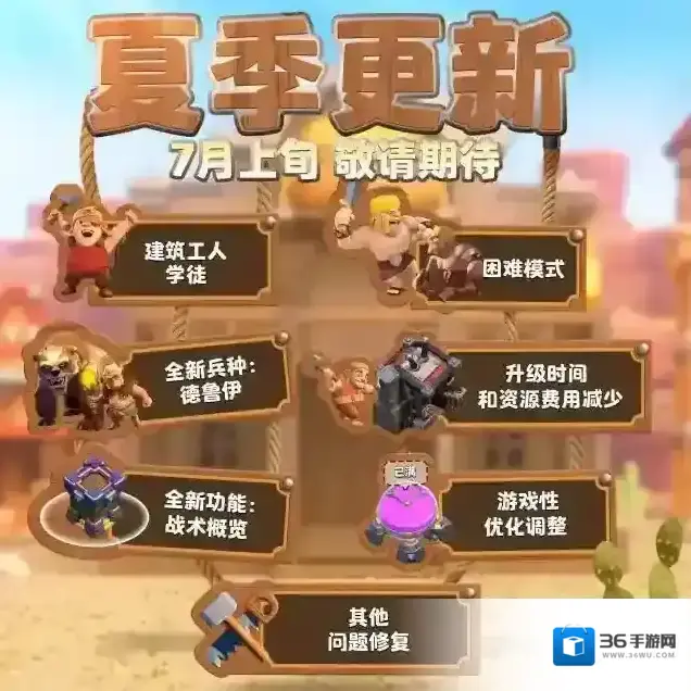 部落冲突夏季更新：巨熊势不可挡