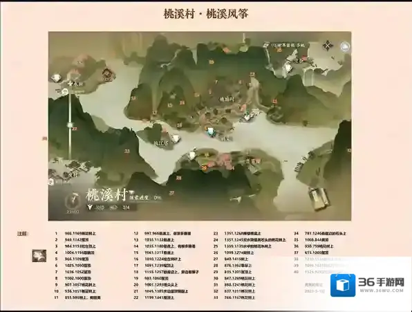 逆水寒手游桃溪村风筝全收集攻略