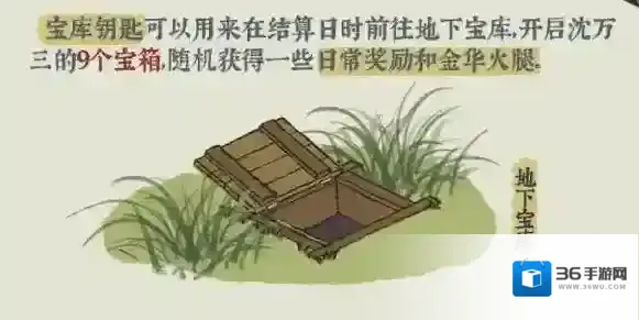 江南百景图沈万三地下金库位置介绍