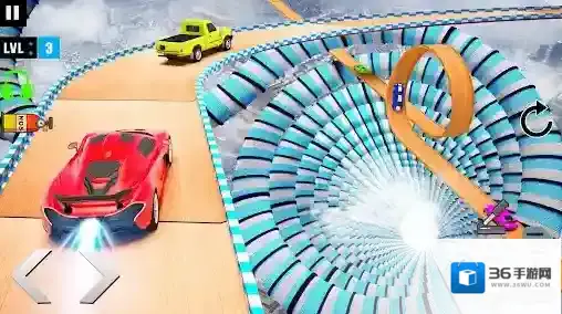 超级坡道汽车特技汽车