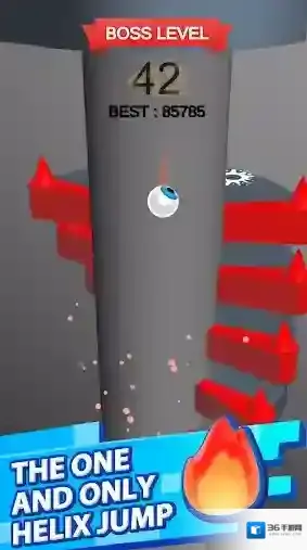 螺旋跳跃游戏