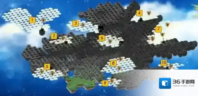 精灵世界种田地图