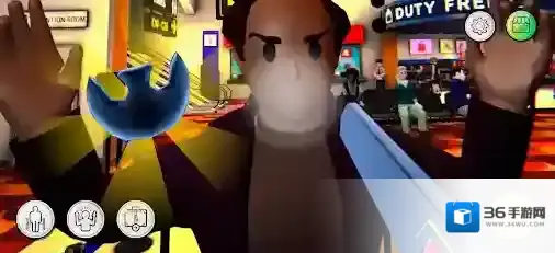 机场安检员做出