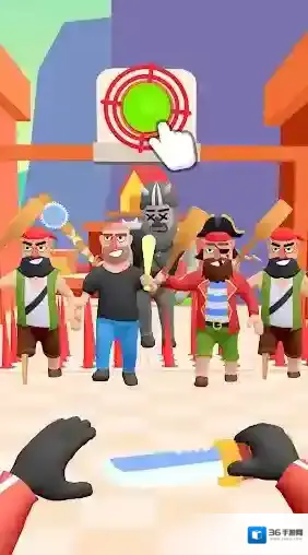 命中大师3D飞刀刺客关卡