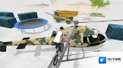 小轮车空间摇杆