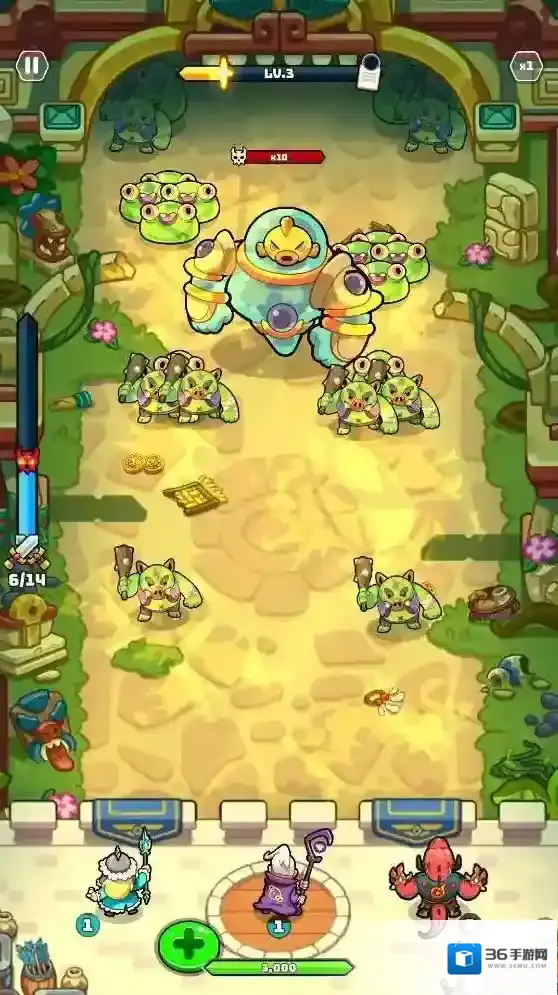 城墙守卫战怪物