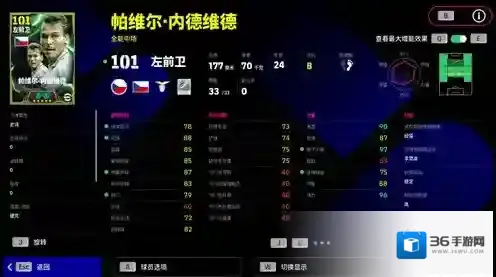 《实况足球》金发飘扬眼神坚毅 捷克铁人永不言败