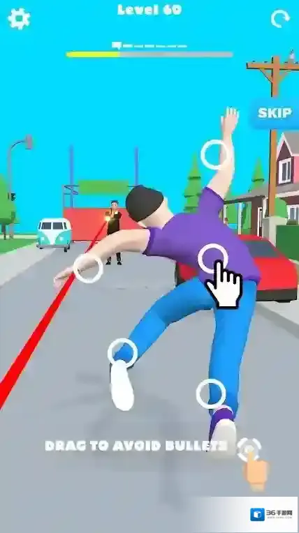 慢动作跑酷角色