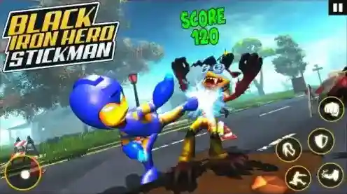 黑铁英雄火柴人游戏