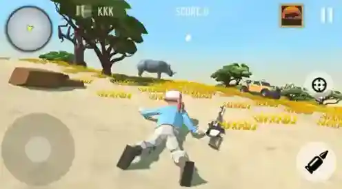 非洲荒野狩猎动物