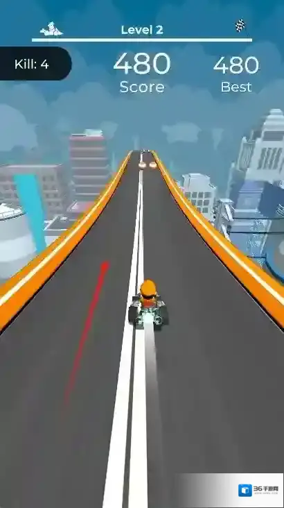 碰撞卡丁车障碍物