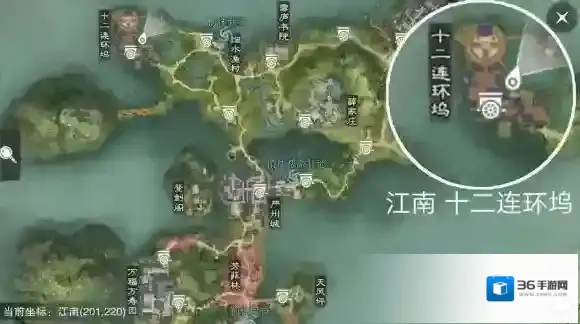 一梦江湖地点