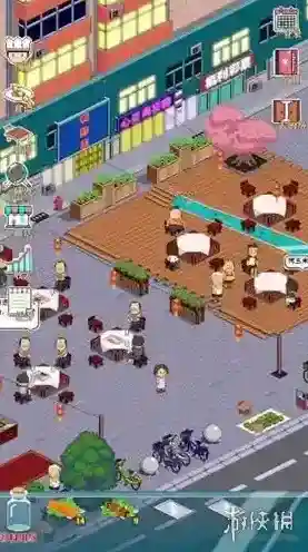 深夜的烧烤店烤鸡心