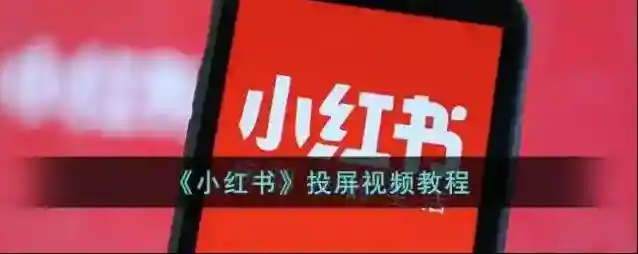 小红书投屏视频