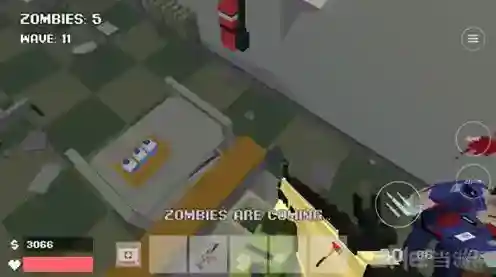 像素战斗僵尸突袭地图