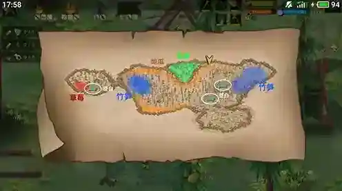 挨饿荒野泰国丛林资源分布图  食材分布介绍攻略