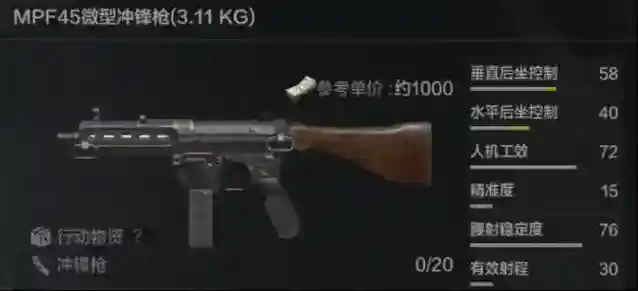 暗区突围武器详解攻略冲锋枪篇射速