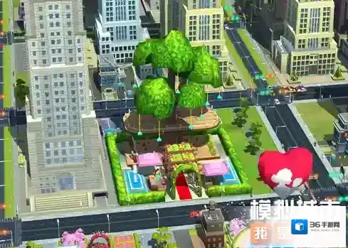 模拟城市我是市长布局花园