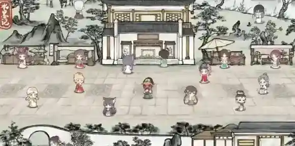 水墨记五福临门