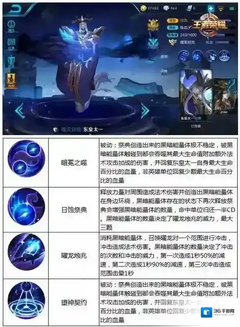 王者荣耀东皇太一