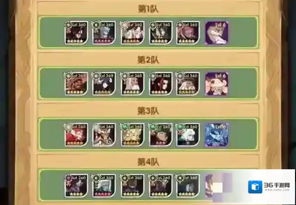 剑与远征国际服阵容